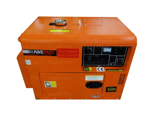 DC7000D 7KW Diesel Silent Generator Single Phase (New)