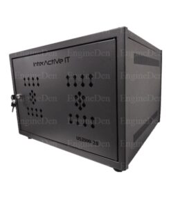 Pylon US2000B x2 Cabinet With Support Rails