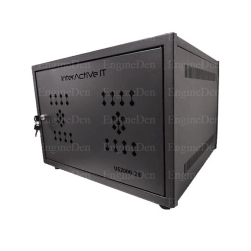 Pylon US2000B x2 Cabinet With Support Rails