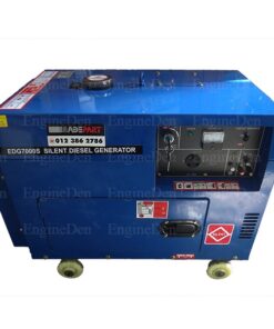 EDG7000s Silent Diesel Generator 6-7KVA (New)