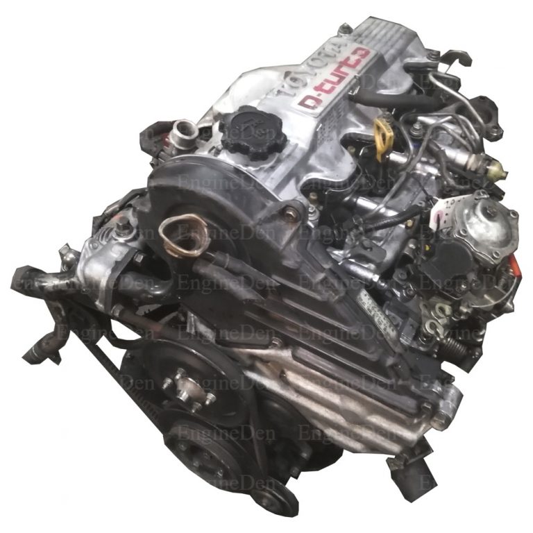 Toyota 2C Turbo Diesel Complete Engine