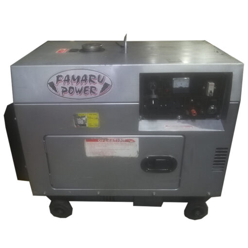 Famaru Power DY6500 LXB Diesel Generator Single Phase Silent (Used SH)