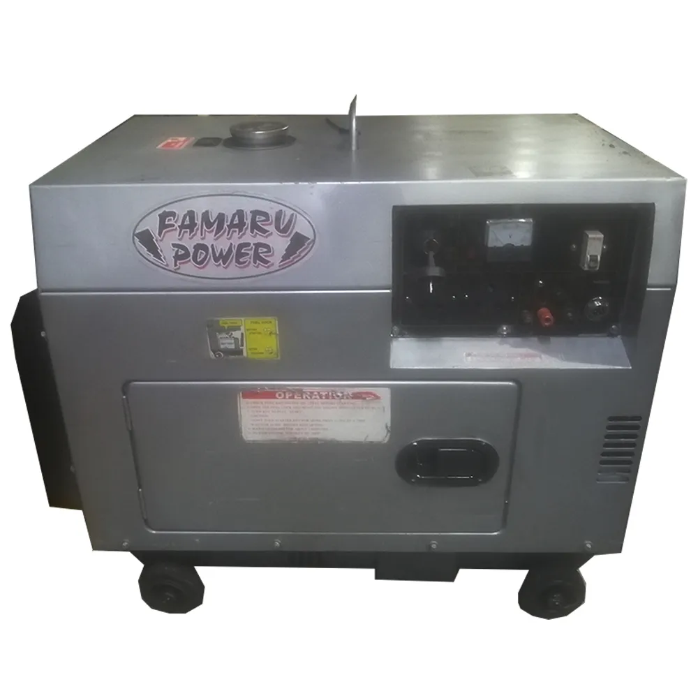 Famaru Power DY6500 LXB Diesel Generator Single Phase Silent (Used SH)