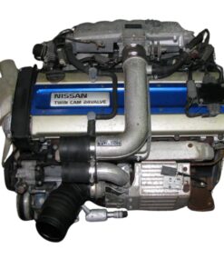 Nissan SR20 T FWD Silver Engine (1989-2002, Petrol, Turbocharged, 2.0L, DOHC 16V, EFI, 201-247 HP)